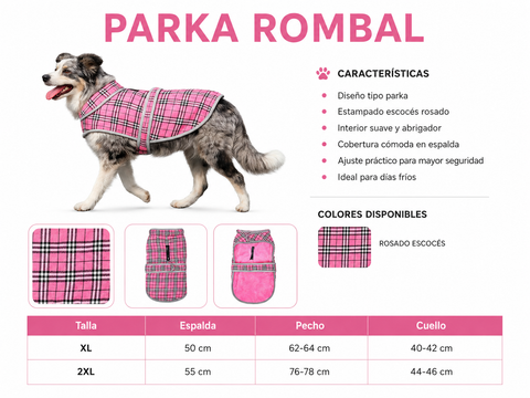 Parka Rombal para Perros