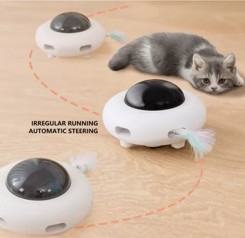 Juguete Electrónico Ufo Para Gatos