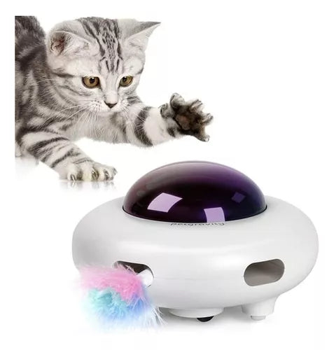 Juguete Electrónico Ufo Para Gatos