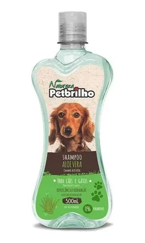 Shampoo De Aloe Vera 500ml Baño Mascota