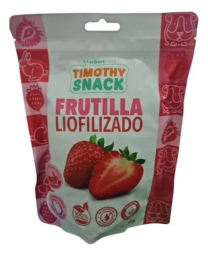 Snacks Liofilizados de Frutilla – 30 g