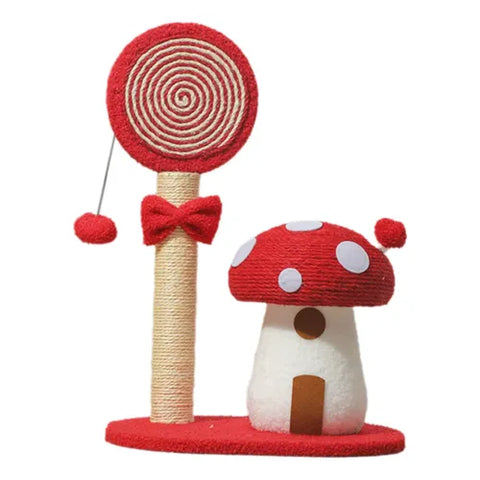 Rascador para Gatos Seta Rojo