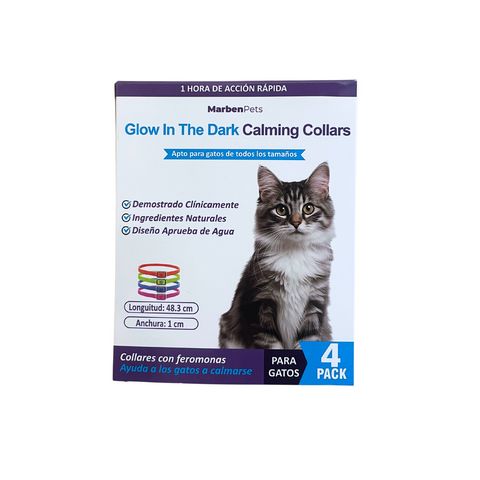 CALMING COLLARS PARA GATOS PACK 4