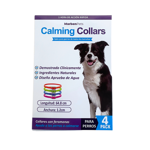 CALMING COLLARS PARA PERROS PACK 4