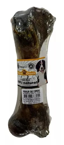 Hueso Fémur De Cerdo Snack 100% Natural Para Perros