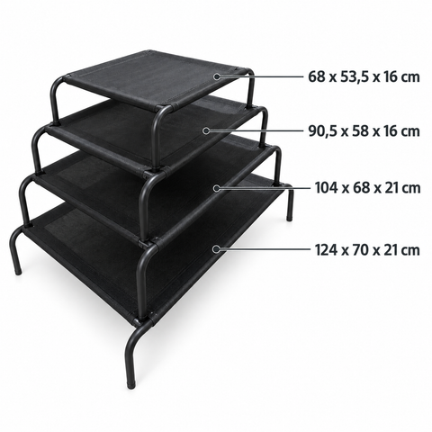 Cama Elevada para Circulación del Aire