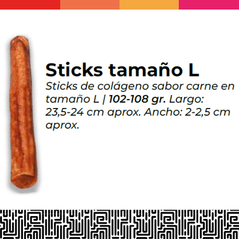 Snack tamaño L, sabor carne