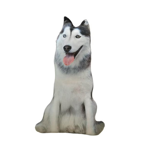 Cojín 3D Husky para Mascotas