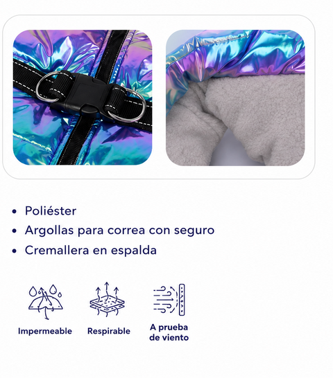 Parka Galaxy para Perros