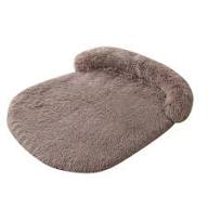 Cama media luna para perros y gatos