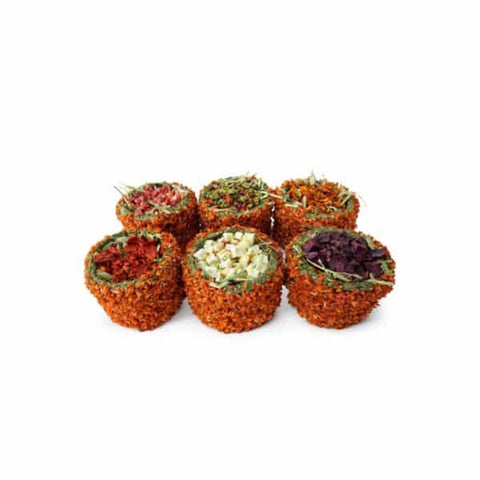 Comedero de Timothy, Zanahoria y Frutas– Snack Dental Comestible (1 unidad)